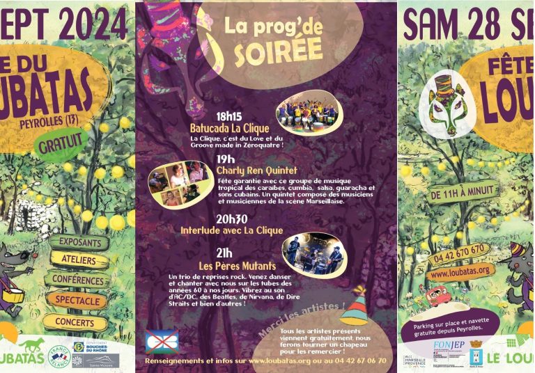 Programme soirée Fête du Loubatas Peyrolles