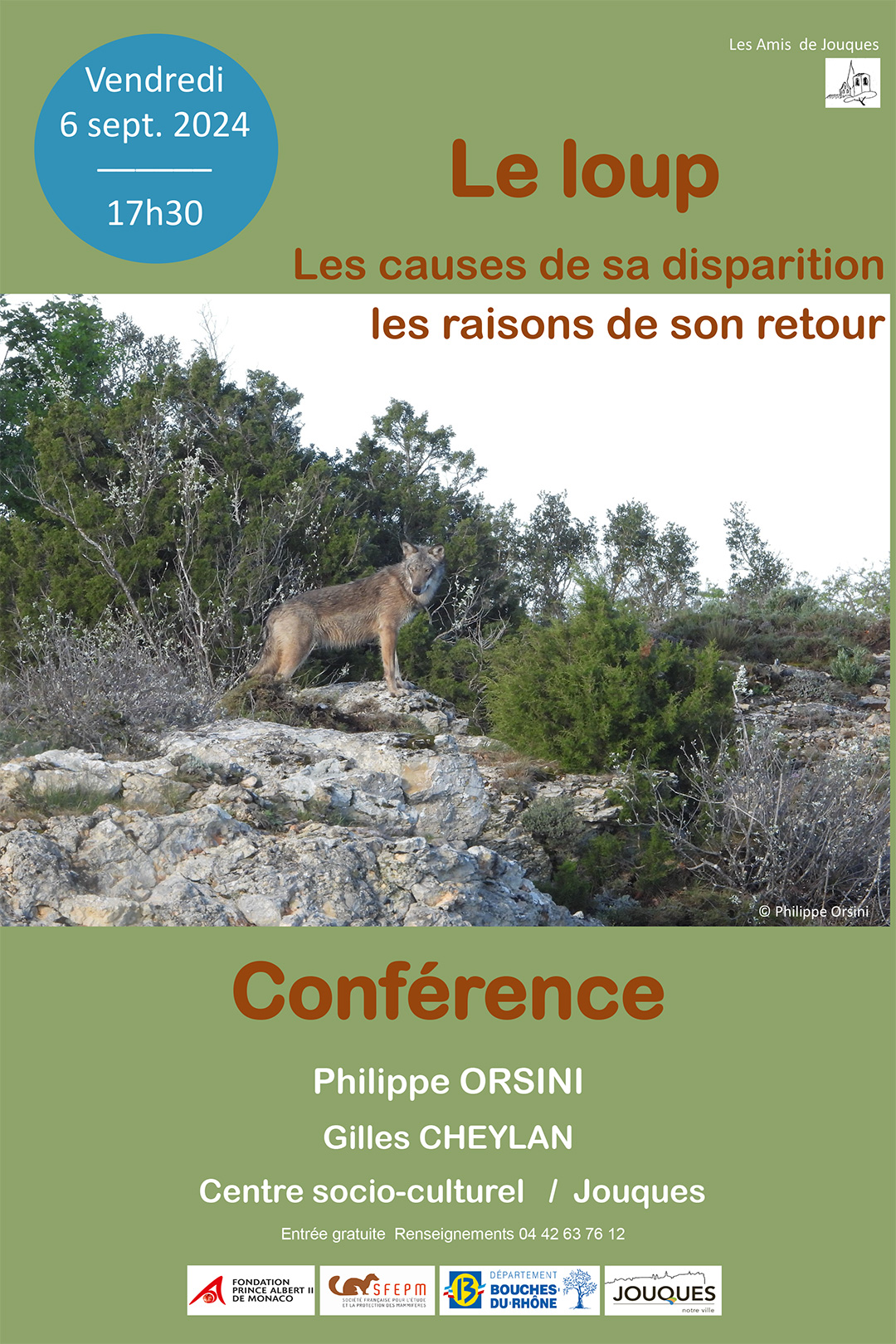 Conférence Le loup - Jouques